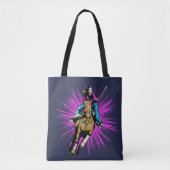 Western Rodeo Cowgirl Reiten Pferd Laufen Tasche (Vorderseite)