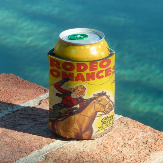 Western Rodeo Cowgirl Roping Rodeo Romance Dosenkühler (In Situ Pool)