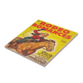 Western Rodeo Cowgirl Roping Rodeo Romance Fliese (Seite)