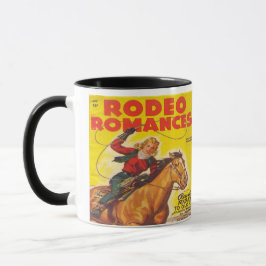 Western Rodeo Cowgirl Roping Rodeo Romance Tasse