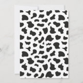 Western Rodeo Cowgirl Second Rodeo 2nd Birthday Einladung (Rückseite)