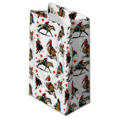 Western-Rodeo-Cowgirls auf Pferden Kleine Geschenktüte (Vorderseite Schrägansicht)