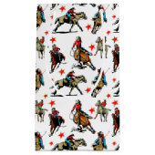 Western-Rodeo-Cowgirls auf Pferden Kleine Geschenktüte (Vorderseite)