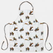 Western Rodeo Events Cowboys Cowgirls JEDE FARBE Schürze (Vorderseite)