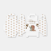 Western Rodeo Little Cowboy Baby Dusche Geschenkschachtel (Ungefaltet)