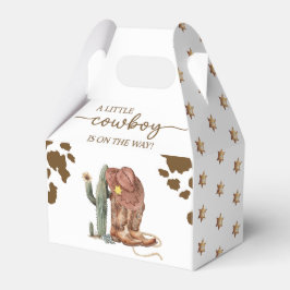 Western Rodeo Little Cowboy Baby Dusche Geschenkschachtel