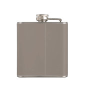 Western Rodeo Old West Steer Roping Personalisiert Flachmann (Rückseite)