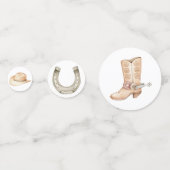 Western Rodeo Party Celebration Konfetti (Vorderseiten)