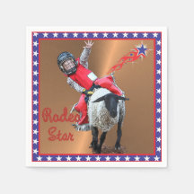 Western Rodeo Star Mutton Busting Kid