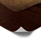 Western Rodeo Themed Party Gewollt Poster (Ecke)