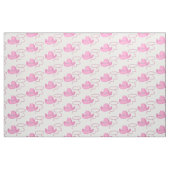 Western-rosa Cowgirl-Hut und Seil Stoff (Fat Quarter (45,7 x 55,9 cm))