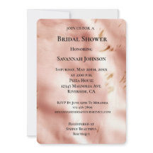 Western Rosa Imitat Weichtes Brautparty