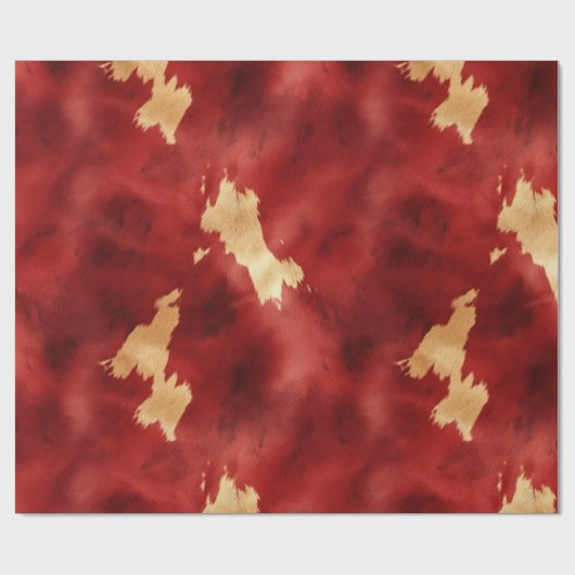 Western Rotkrebse Geschenkpapier (Flach)