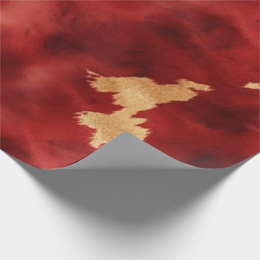 Western Rotkrebse Geschenkpapier (Ecke)