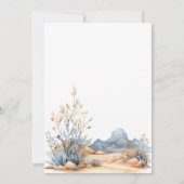 Western Round 'Em Up Boys Cowboy Geburtstagsparty Einladung (Rückseite)