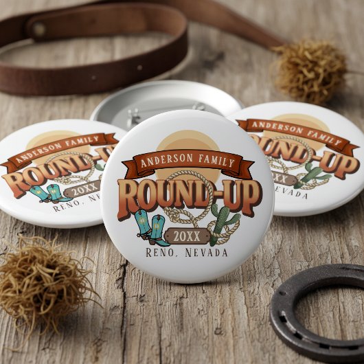 Western Round-Up Familientreffen ID1318 Button