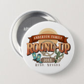 Western Round-Up Familientreffen ID1318 Button (Vorne & Hinten)