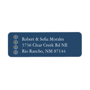 Western Rücksendeadressen-Aufkleber, Rio Rancho Su