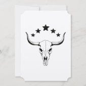 Western-Ruhestand-Party Einladung (Rückseite)