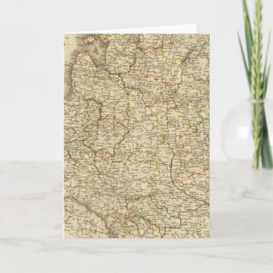 Western Russland, Polen Feiertagskarte