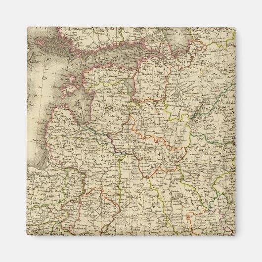 Western Russland, Polen Magnet (Vorne)