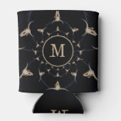 Western Rustic Bull Skull Country Monongram Dosenkühler (Rückseite)