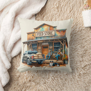 Western Rustic Country Futterlager  Kissen