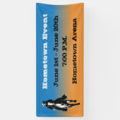 Western Rustic Cowboy Banner (Vertikal)