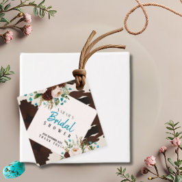 Western Rustic Wildblume Boho Vielen Dank Geschenkanhänger