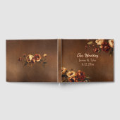 Western Rustikale Blüte Personalisiert Gästebuch (Voll)