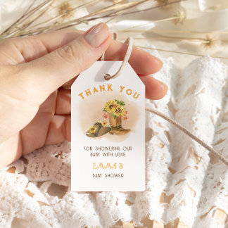 Western Rustikale Boho Geschlechtsneutrale Babydus Geschenkanhänger
