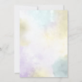 Western Rustikale Geburtstagsparty Einladung (Rückseite)