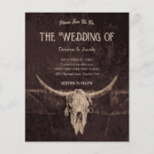 Western Rustikaler Brauner Bulldogge (Vorderseite)