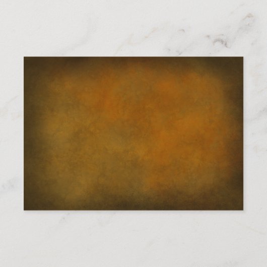 Western Rustikales Horseshoe Brown & Gold Empfang Begleitkarte (Rückseite)