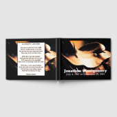 Western Saddle & Cowboy's Gebet-Gedenkmal Gästebuch (Voll)