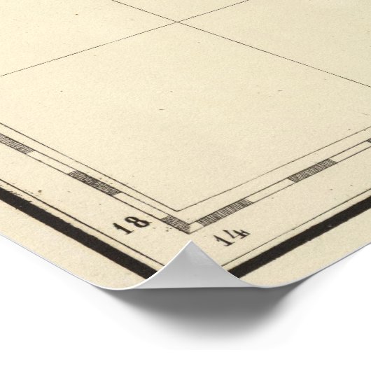 Western Sahara, Afrika 12 Poster (Ecke)