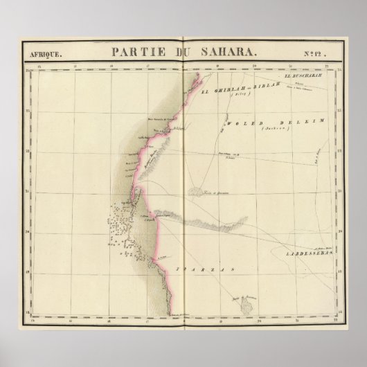 Western Sahara, Afrika 12 Poster (Vorne)