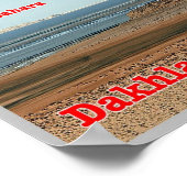 Western Sahara - Dakhla Bay - Poster (Ecke)