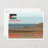 Western Sahara - Dakhla Bay - Postkarte (Vorne/Hinten)