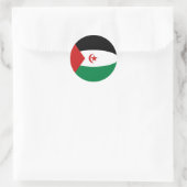 Western Sahara Fisheye Flag Sticker (Tasche)