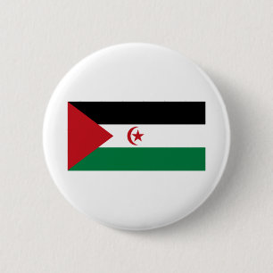 Western Sahara Flag Button