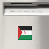 Western Sahara Flag Magnet (In Situ (Geschirrspüler))