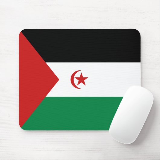 Western Sahara Flag Mousepad (Mit Mouse)
