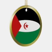 Western Sahara Flag Ornament (Rechts)