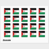 Western Sahara Flag Sticker (Blatt)