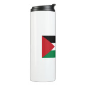 Western Sahara Flag Thermosbecher (Nach links gedreht)