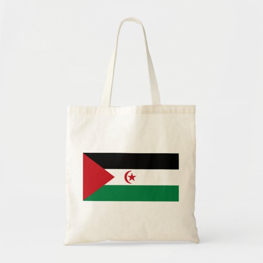 Western Sahara Flag Tragetasche (Vorne)