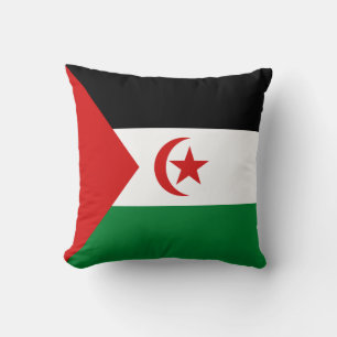 Western Sahara Flag x Flag Kissen