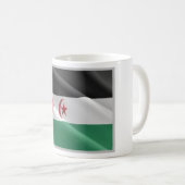 Western Sahara - Flagge - Kaffeetasse (VorderseiteRechts)