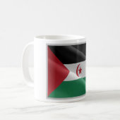 Western Sahara - Flagge - Kaffeetasse (Vorderseite Links)